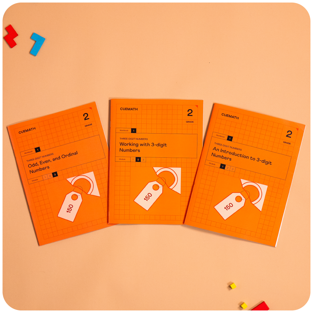 Cuemath Grade 2 Math Workbooks: Three-Digit Numbers, Multiplication, Time, Shapes & More! | Comprehensive Practice for Kids | 7 Chapters