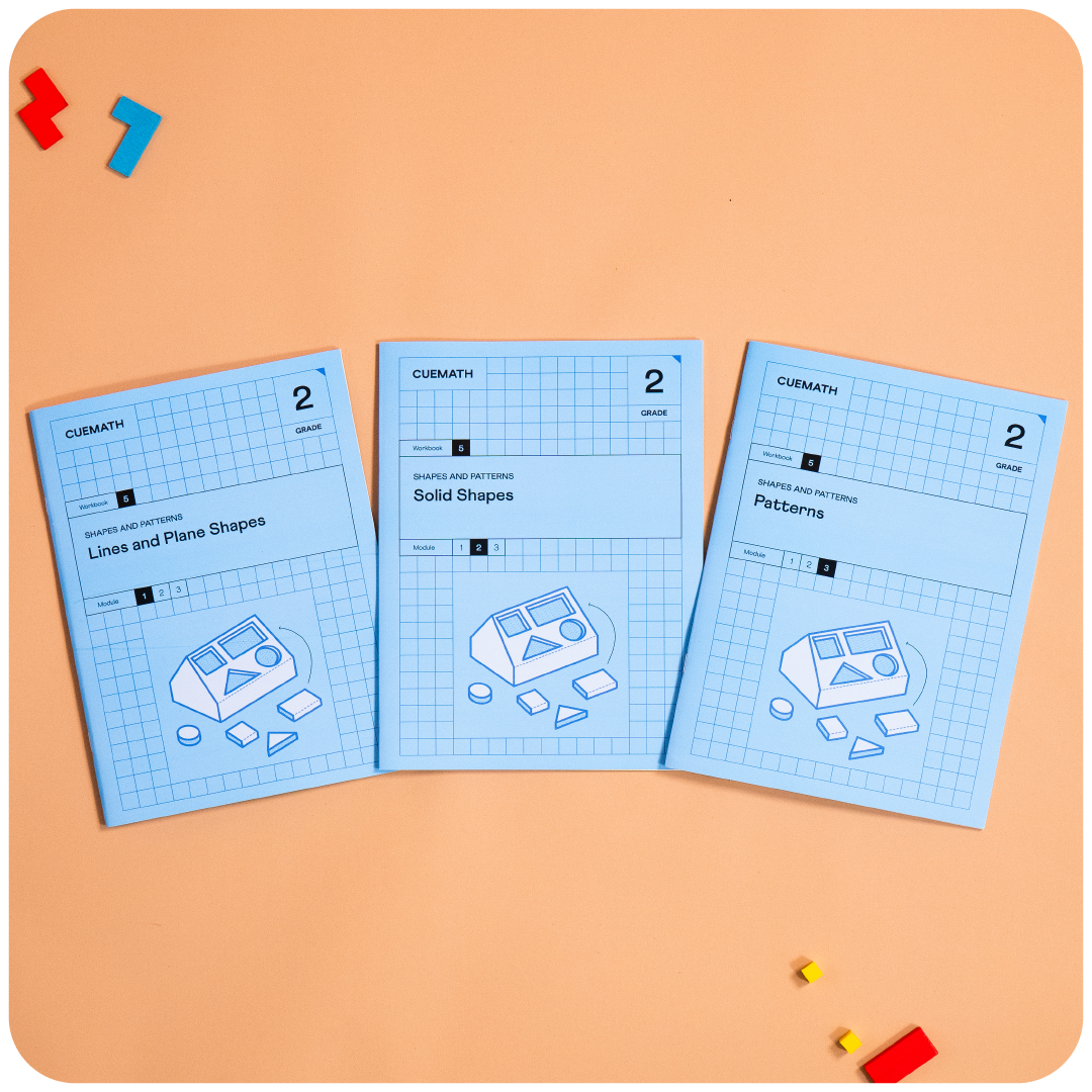 Cuemath Grade 2 Math Workbooks: Three-Digit Numbers, Multiplication, Time, Shapes & More! | Comprehensive Practice for Kids | 7 Chapters