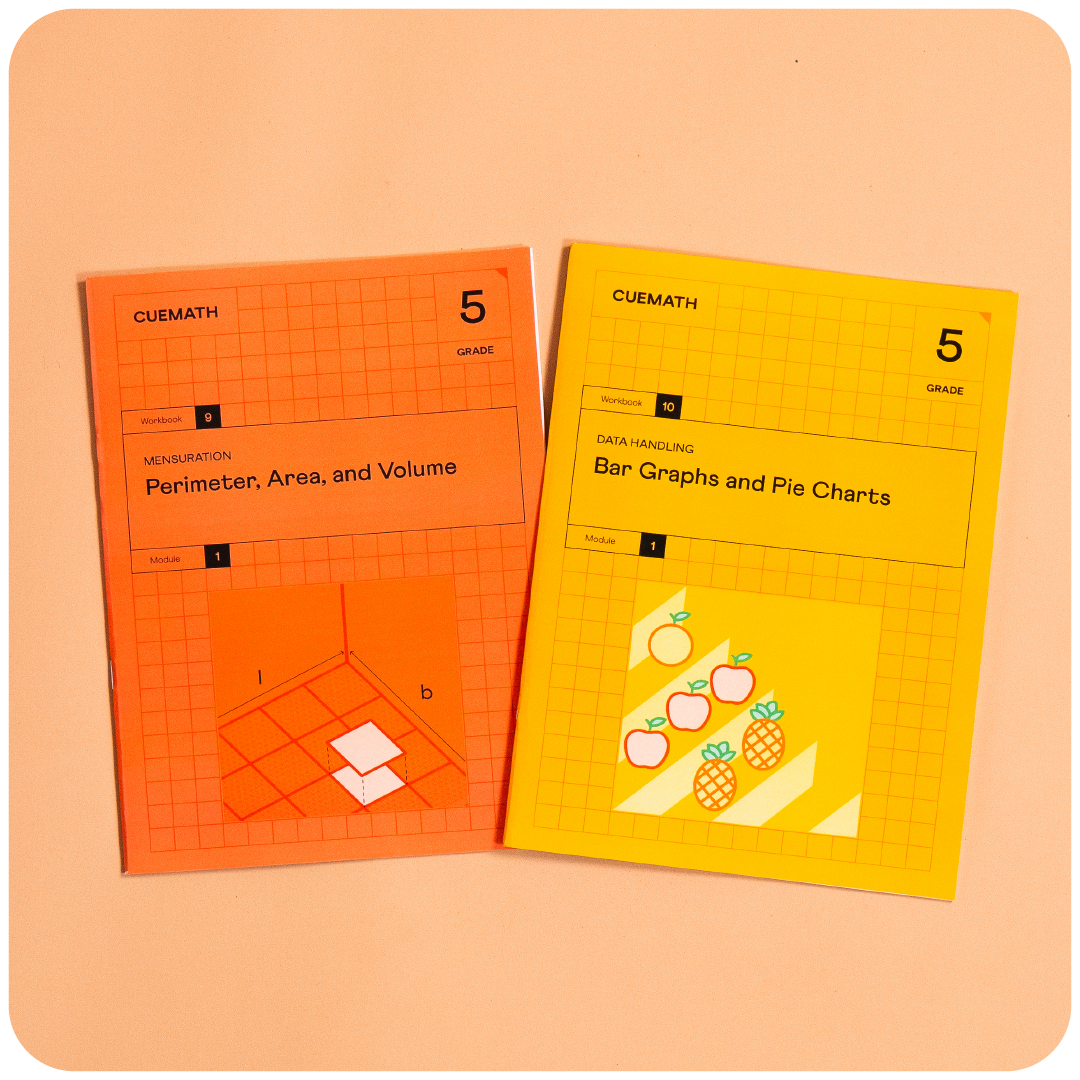 Cuemath Grade 5 Math Workbooks: 9-Digit Numbers, Fractions, Decimals, Geometry & More! | Comprehensive Practice for Kids | 9 Chapters