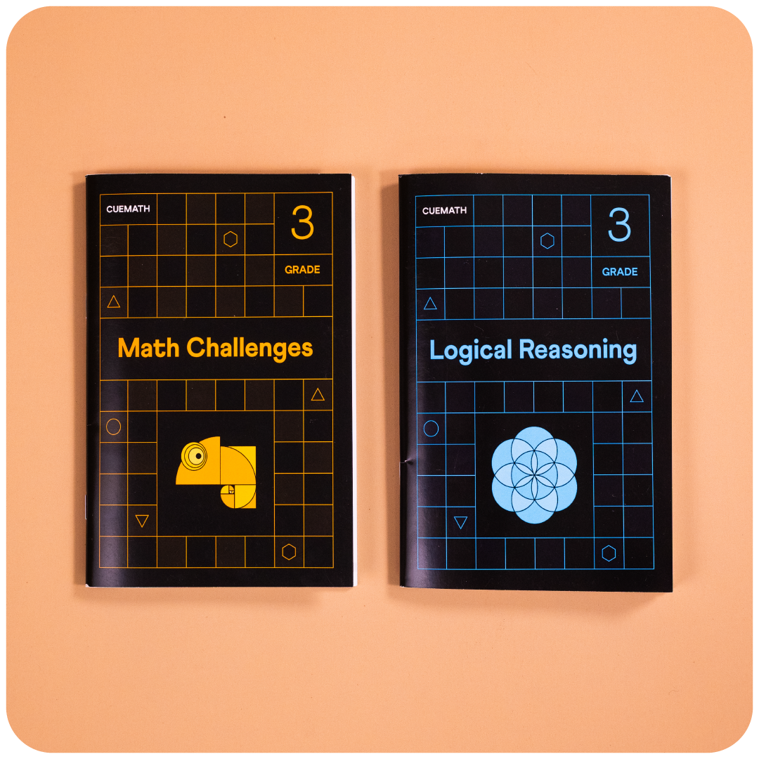 Cuemath's Math Box | 12+ Grade-Specific Workbooks, 70-80 Reasoning Puzzle Cards, Math Challenges, & Interactive Manipulatives