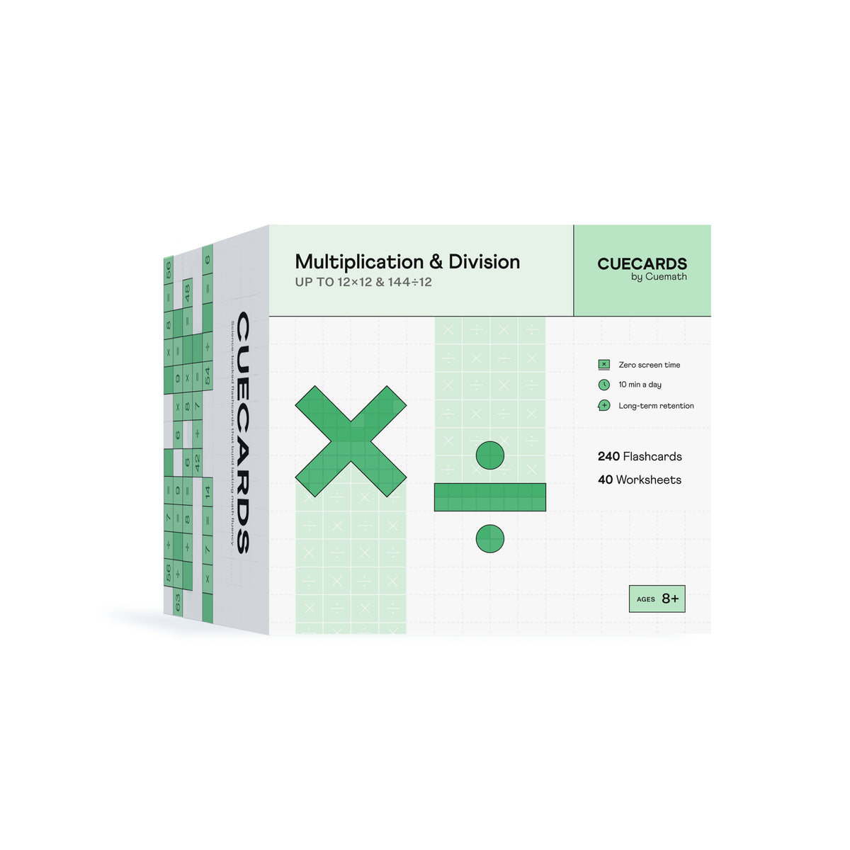 Multiplication & Division Flashcards for Kids | 240 Cards | Cuemath